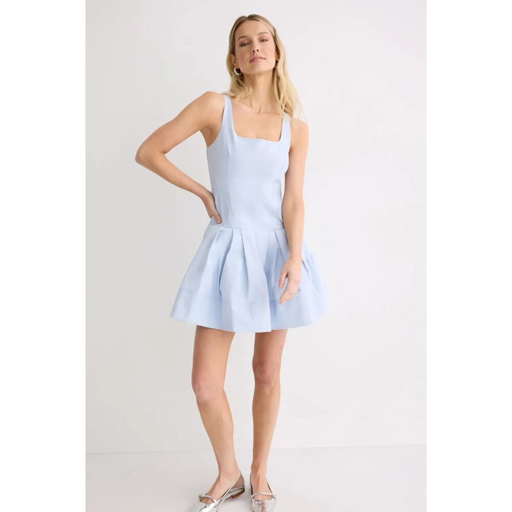 Simkhai White Lucy Sleeveless Mini Dress Size 6